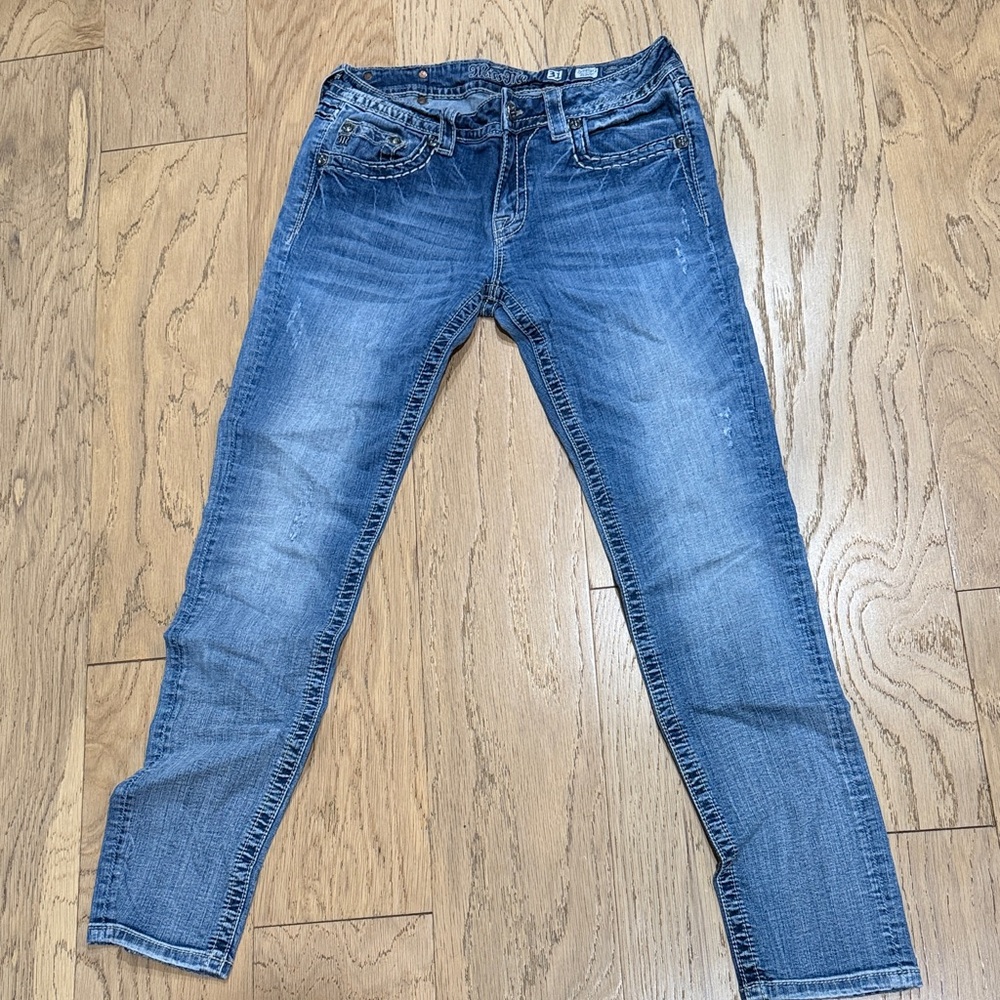 Miss Me Women's Blue Skinny Jeans